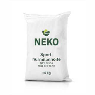 Neko Sport-nurmilannoite NPK 12-2-6 -pienrae