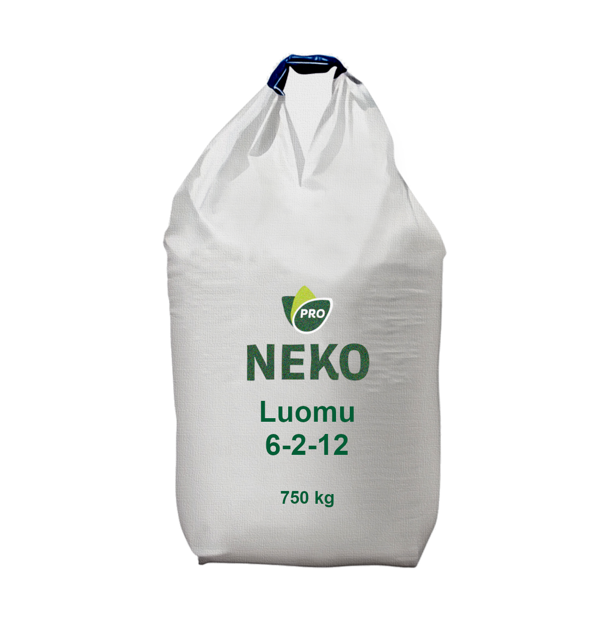 Neko Luomu 3 NPK 6-2-12 kaliumpitoinen luomulannoite ammattiviljelyyn 750 kg suursäkki