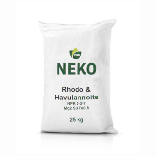 Neko Rhodo & Havulannoite NPK 5-3-7 -pienrae